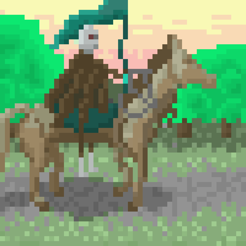 Knight on Horse